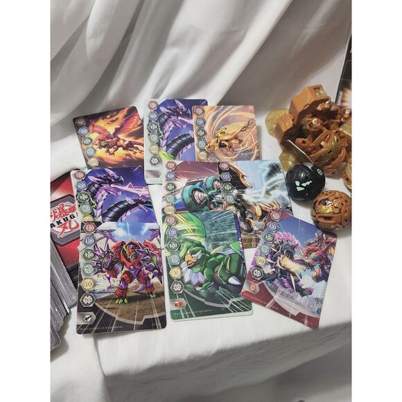 Bakugan Lot 25+ Pieces Battle Brawlers Cards Game Parts - Picture 4 of 16